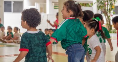 En Centros de Atención Infantil del Isstey viven emoción del fútbol