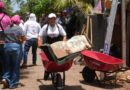 Dan apoyo a familias afectadas por lluvias en el sur de Mérida
