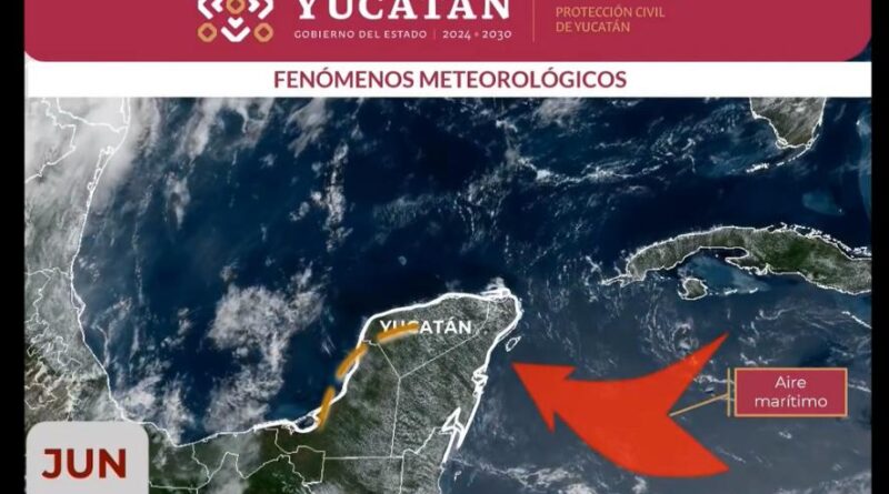 CALOR DE HASTA 40 GRADOS EN YUCATÁN
