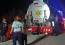 CONTINÚA ACTIVO INCENDIO DE MANGLE EN CARRETERA HUNUCMÁ–SISAL