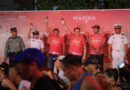 Díaz Mena encabeza salida y premiación del Maratón de la Marina