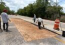 Continúan trabajos en la Maxcanú-Muna por afectaciones de lluvias