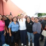 Reconoce Cecilia Patrón a cuadrillas que atendieron inundaciones