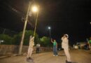  Iluminan el poniente de la ciudad con luminarias LED
