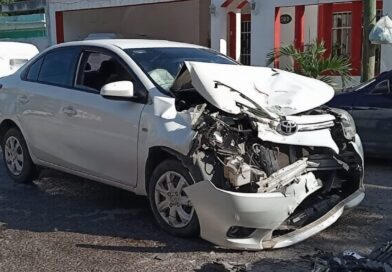 LESIONADO EN APARATOSO CHOQUE