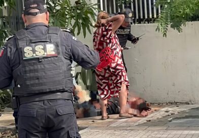 PRESUNTO AGRESOR BAJO CUSTODIA