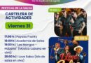 Cartelera del Festival de la Salsa en la Feria Tunich 2026