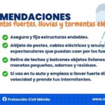 PREVENCIÓN ANTE LLUVIAS Y VIENTOS FUERTES