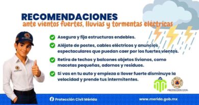 PREVENCIÓN ANTE LLUVIAS Y VIENTOS FUERTES