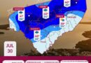 LLUVIAS FUERTES Y CALOR EXTREMO ESTE JUEVES EN YUCATÁN