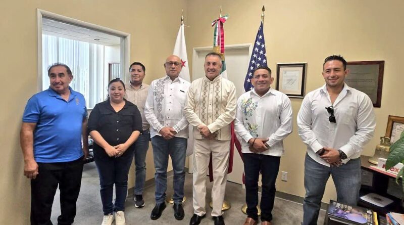 Gobierno del Estado estrecha vínculos con comunidad yucateca en California