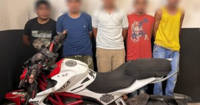 CAEN CINCO EN OPERATIVO, RECUPERAN MOTOCICLETA ROBADA EN TIZIMÍN