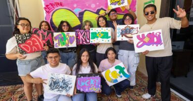 Fomentan talento juvenil durante el verano con taller gratuito de grafiti