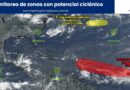 VIGILAN DOS SISTEMAS CON POTENCIAL CICLÓNICO