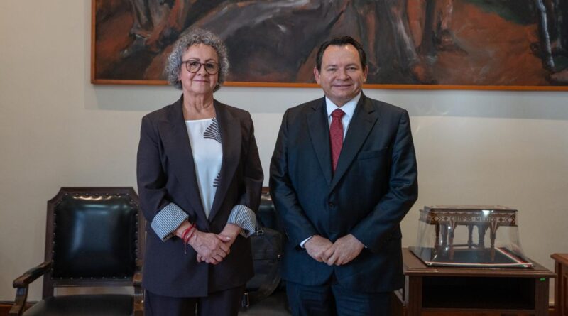 Díaz Mena fortalece coordinación con SHCP para impulsar a Yucatán
