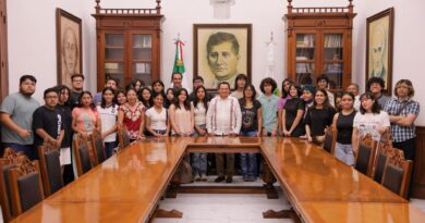 Jóvenes que presentarán examen de control a la UNAM recibirán respaldo del Gobierno de Yucatán