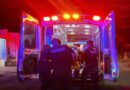 MUJER QUEDA ATRAVESADA EN REJA DE SU CASA 