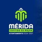 Torrencial lluvia cae en el centro de Mérida