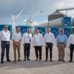 Arriban a Progreso componentes para el Parque Eólico Tizimín II
