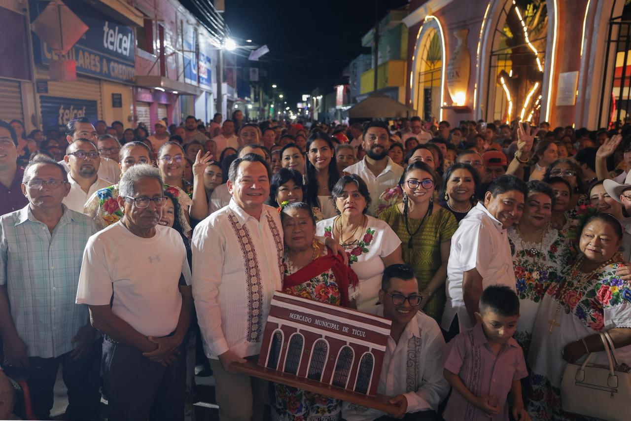 Renacimiento Maya transforma mercado de Ticul en beneficio de sus 40 mil habitantes
