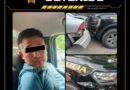 DETENIDO POR IGNORAR A POLICÍAS Y CHOCAR EN MÉRIDA