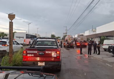 INCENDIO DESTRUYE NEGOCIO A DÍAS DE SU INAUGURACIÓN