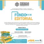 Abren convocatorias del Fondo Editorial y el Premio Internacional de Poesía Ciudad de Mérida 