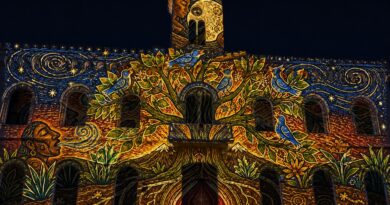Nuevo segmento de mapping dedicado a los Pueblos Indígenas en el Parque de la Paz
