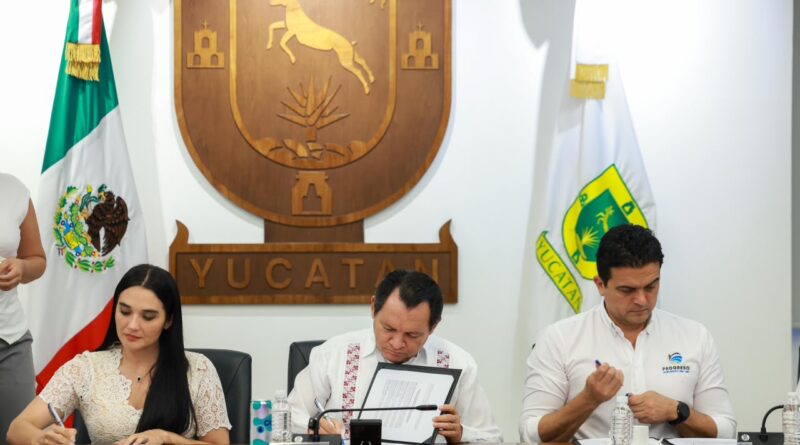 Convenio entre Gobierno del Estado, Izamal y Progreso permitirá más obras y mejores servicios 