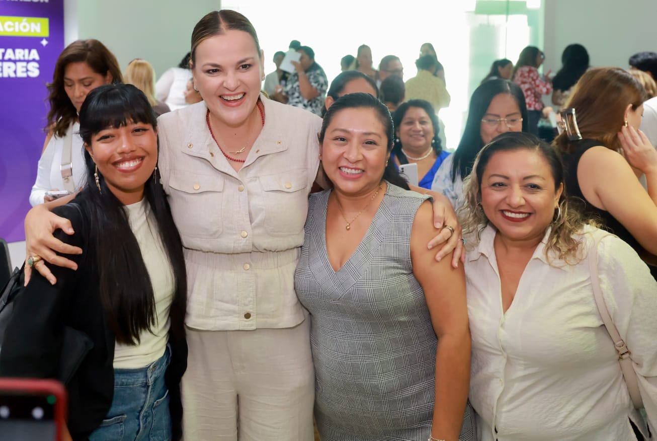 Las mujeres meridanas cuentan conmigo para iniciar y concluir una carrera universitaria: CPL