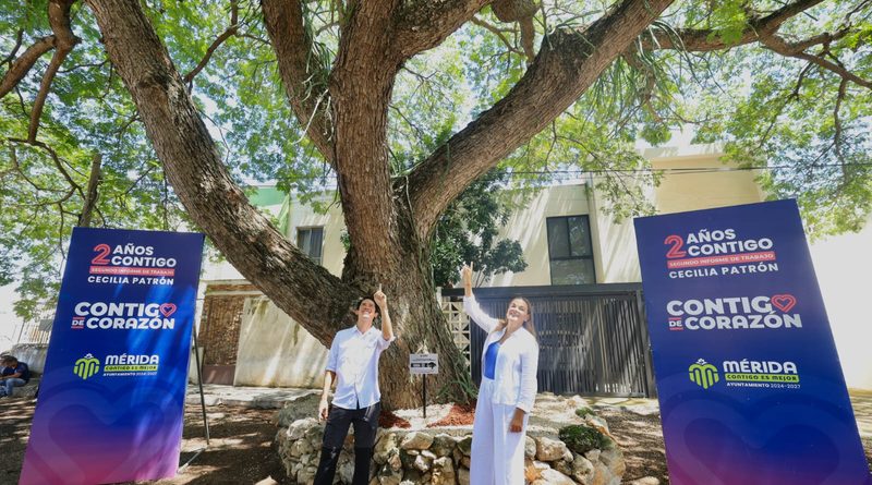 Cecilia Patrón fortalece la protección y conservación del patrimonio natural de Mérida