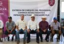 Otorgan recursos para mejorar caminos y sistemas de riego en el campo yucateco