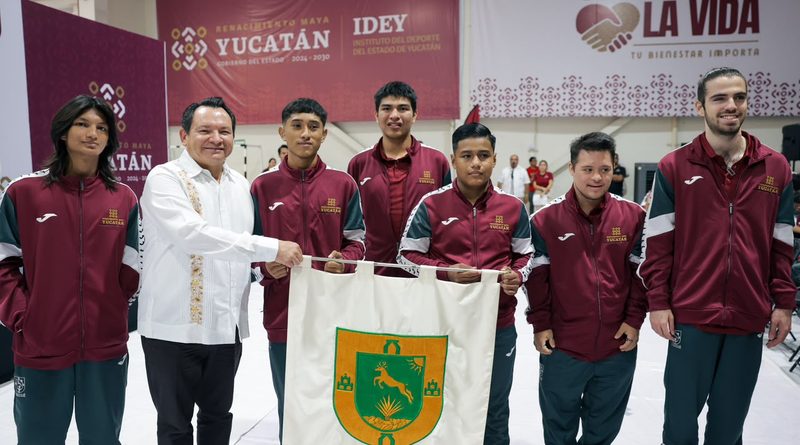 Renacimiento Maya abandera a 76 atletas rumbo a la Paralimpiada Nacional Conade 2026