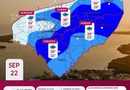 LLUVIAS, CALOR Y RACHAS DE VIENTO SE PREVÉN ESTE MARTES EN YUCATÁN