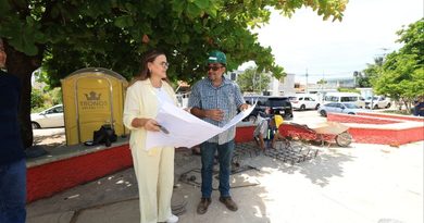 Cecilia Patrón supervisa obras de mejoramiento urbano