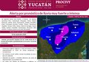 Procivy llama a tomar precauciones ante lluvias intensas en Yucatán