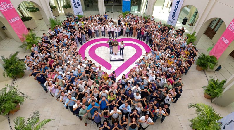 Gracias por servir de corazón a la ciudad, hacen que Mérida funcione bien: CPL