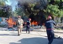 EL FUEGO DESTRUYE HUMILDE VIVIENDA EN EL SUR