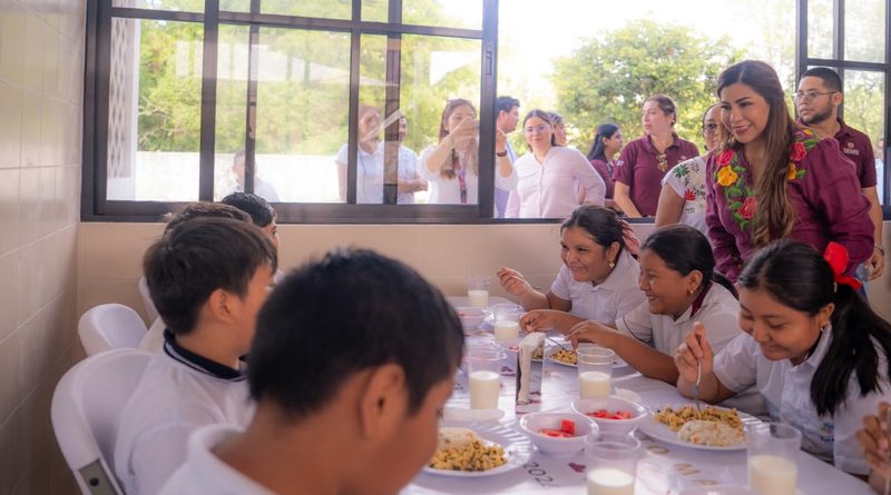 Nuevo comedor escolar mejora la alimentación de 200 estudiantes