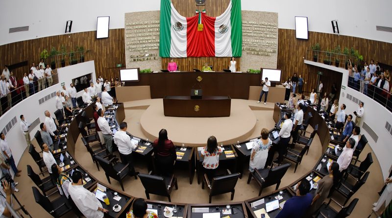 Congreso de Yucatán inicia tercer año de ejercicio constitucional