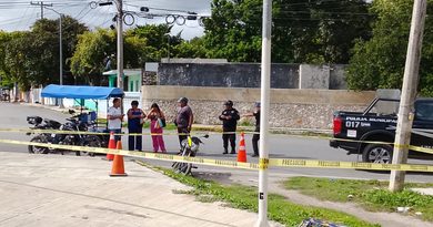 HIEREN CON ARMA BLANCA A MOTOCICLISTA EN UMÁN