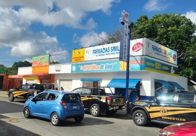 ROBAN DINERO DE UNA FARMACIA SIMILARES AL SUR DE MÉRIDA