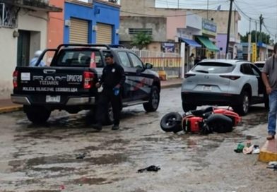 MADRE Y MENOR, GRAVES TRAS CHOQUE EN TIZIMÍN