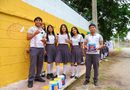 Juventudes de Yucatán se suman a la creación del Mural Temático más Grande del Mundo