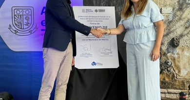 Cecilia Patrón comparte en Apaseo el Grande, Guanajuato, la estrategia de ordenamiento de Mérida