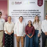 Díaz Mena arranca vacunación de invierno: un millón de dosis gratis en los 106 municipios