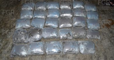 SENTENCIAN A HOMBRE POR TRANSPORTAR CASI 14 KILOS DE MARIHUANA