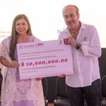 DIF Yucatán entrega 10 millones de pesos al Teletón para fortalecer la atención del autismo