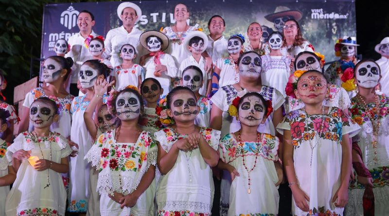 Familias recuerdan a las almas infantiles con el “Pixán Paalal 2026”