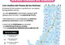 Operativo vial y cierres de calles con motivo del “Paseo de las Ánimas”